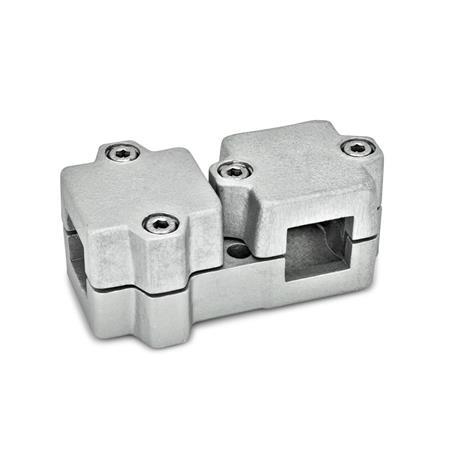 GN 194 Noix de serrage en T aluminium Pièces standard Ganter