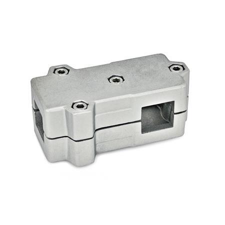 GN 193 Noix de serrage en T aluminium Pièces standard Ganter