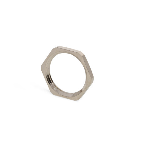 Ghiere di ritegno GN 62444.1: Ottone / acciaio INOX / plastica, filettatura metrica