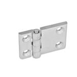 Hinges, Stainless Steel, Horizontally Elongated