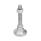 GN 343.6 Stainless Steel Leveling Feet, with Threaded Stud Type: OS - Without plastic cap