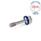 GN 1582 Screws, Stainless Steel, with Recessed Stud for Loss Protection, Hygienic Design Finish: PL - Polished finish (Ra < 0.8 μm)
Material (sealing ring): H - HNBR