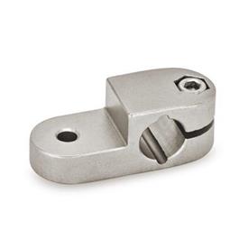 GN 277 Swivel Clamp Connectors, Stainless Steel Material: NI - Stainless steel