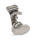 GN 115.8 Hook-Type Latches, Stainless Steel, with Operating Elements Type: KGN - With wing knob
Material: N - Stainless steel
Identification no.: 2 - With latch bracket