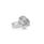 GN 614.1 Support, pour poussoirs à ressort GN 614, zinc moulé sous pression Type: L - Fixation à gauche, sans poussoir à ressort