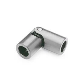 GN 9080 Universal Joints, Steel, for Ordinary Applications Type: EG - Single, friction bearing
