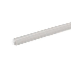 GN 70i Cover and Edging Profiles, Plastic, for Aluminum Profiles (i-Modular System) Color: KN - Natural