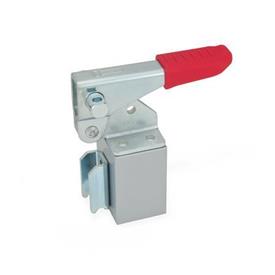 GN 851.1 Latch Type Toggle Clamps for Pulling Action Type: T - Without square U-bolt, with catch