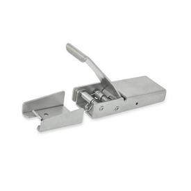 GN 8330 Toggle Latches, Stainless Steel Type: A - Without spring cotter pin