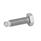 GN 933.5 Hex Head Screws, Stainless Steel Type: ZK - Spherical end