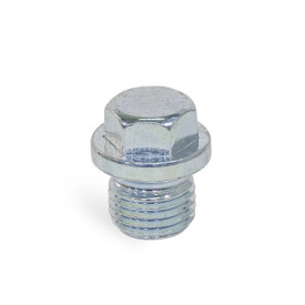 DIN 910 Threaded Plugs, Steel / Stainless Steel, with Collar and External Hex Material: ST - Steel<br />Type: A - Without sealing ring