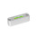 GN 2283 Screw-On Spirit Levels, Housing Aluminum, for Mounting with Screws Material / Finish: ALN - Anodized, natural color
Sensitivity: 50 - Angle minutes, bubble move by 2 mm
Type: AV - Aligned, mounting from the front side (not adjustable)