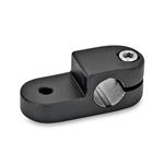 Noix de serrage orientables, aluminium