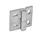 GN 235 Hinges, Stainless Steel , Adjustable Material: NI - Stainless steel
Type: HB - Vertically and horizontally adjustable
Finish: GS - Matte shot-blasted finish