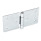 GN 136 Sheet Metal Hinges, Steel, Horizontally Elongated Material: ST - Steel
Type: B - With through-holes
Width: l1 (b) - on both sides elongated
