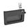 GN 115.10 Latches with Gripping Tray, Zinc Die Casting, Lockable Type: SC - With key (same lock)
Finish: SW - Black, RAL 9005, textured finish
Identification no.: 2 - Operation in the illustrated position, at the top right