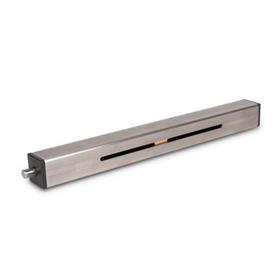 GN 291.1 Square Linear Actuators, Steel / Stainless Steel Material: NI - Stainless steel