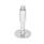 GN 41 Piedini di livellamento, acciaio INOX AISI 304 Tipo (base): D0 - Senza disco antiscivolo
Versione (vite): W - Con bussola regolabile, filettatura coperta e sede per chiave in basso