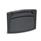 GN 733 Poignées encastrables, de type à visser, plastique Type: S - avec rabat de fermeture (uniquement disponible en taille b1 = 120)
Couleur du cache: DSG - gris foncé, RAL 7021, finition mat