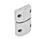 GN 449 Cierres de muelle para puerta Tipo: A - Cierre a presión, sin enclavamiento, sin asa para dedo
Color: LG - gris, acabado mate