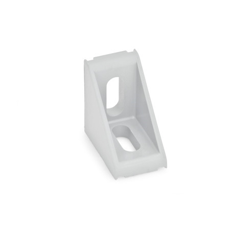 Kulmakiinnityspalat GN 561: Muovi, alumiiniprofiileille (i-/b-modulaarinen järjestelmä), tyyppi A