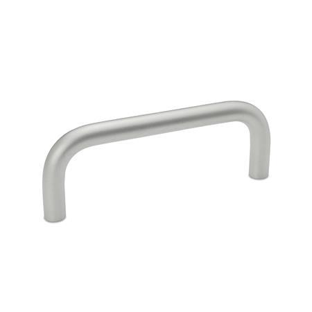 GN 425.3 Cabinet U-handles, Stainless Steel, without Thread, for Welding 