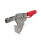 GN 820.5 Sauterelles, en acier/inox, levier d’actionnement horizontal, avec mécanisme de verrouillage, support latéral Matériau: NI - Inox
Type: MFL - Bras de serrage à fourche, équipé de deux rondelles à collerette