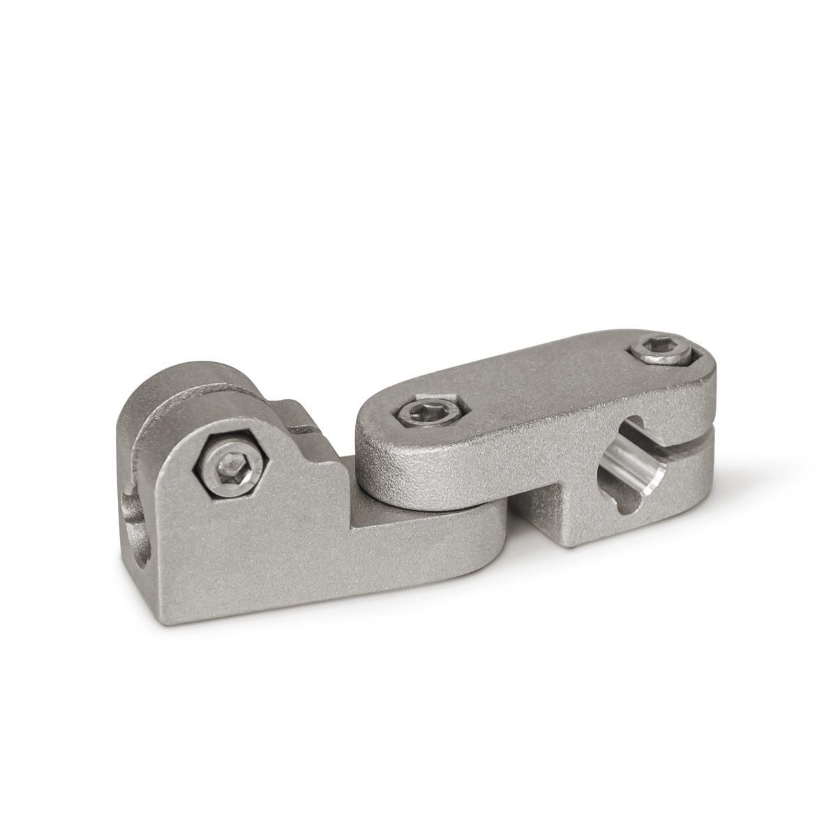 GN 287 Swivel Clamp Connector Joints, Stainless Steel Ganter Standard