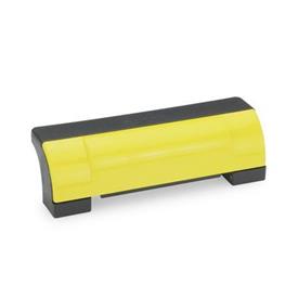 GN 630 Ledge Handles, Plastic Color: DGB - Yellow, RAL 1021, shiny