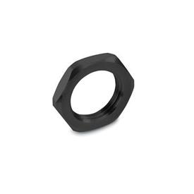 GN 909 Thin Hex Nuts, Steel 