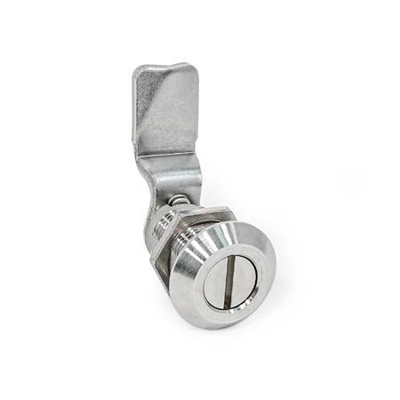 Chiavistelli Ecginmay Confezione Da 2 - Acciaio Inox 80mm, Con Chiavi E Viti, Argento - Foto 4