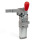 GN 8621 Power Clamps, Aluminum, Pneumatic, with / without Additional Manual Operation Type: S - With clamping arm
Identification no.: 3 - With bent hand lever