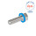 GN 1581 Schrauben, Edelstahl, niedriger Kopf, Hygienic Design Oberfläche: PL - poliert (Ra < 0,8 µm)
Werkstoff (Dichtring): E - EPDM