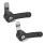 GN 623.1 Latches, Lever Plastic / Latch Arm Steel, with / without Lock Form: SL - With lock, lockable by turning left (different locks)