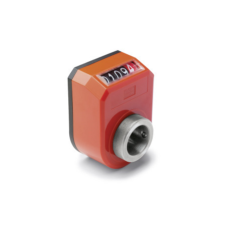 Indicateurs de position GN 953.2: arbre creux en inox, 5 chiffres, indication numérique, mécanisme de compteur