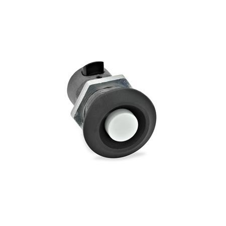 Snap Locks  GN 315.1: Housing Zinc Die Casting, Two Locking Distances