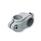 GN 132.9 Two-Way Connector Clamps, Plastic Color: G - Gray, RAL 7040, matte finish