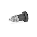Indexing Plungers, Stainless Steel / Plastic Knob