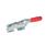 GN 850.1 Latch Type Toggle Clamps, Steel, for Pulling Action Type: T - With draw axle, with catch