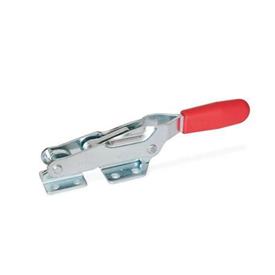 GN 850.1 Latch Type Toggle Clamps, for Pulling Action Type: T - With draw axle, with catch