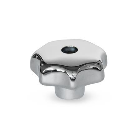 Manopole A Stella M8x30 Mm - Acciaio Inox Per Bloccaggio Rapido