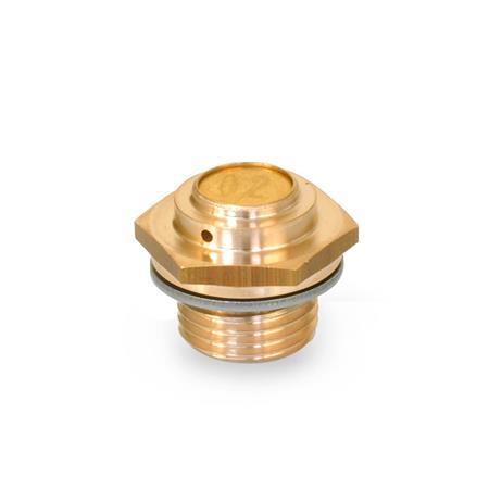 Breather Valves GN 883: Brass