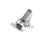 GN 832.2 Loquets à levier, acier, inox Matériau: NI - Inox
Type: A - sans trou pour patin de verrouillage