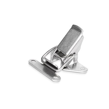 GN 832.2 Toggle Latches, Steel / Stainless Steel Material: NI - Stainless steel
Type: A - Without hole for padlock
