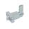 GN 724.2 Spring Latches, Steel / Stainless Steel, with Chamfered Pin, with Flange for Surface Mounting Identification no.: 4 - Chamfer, left
Type: A - Latch arm position perpendicular to the flange
Material / Finish: ZB - Zinc plated, blue passivated