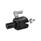 GN 487 Swivel Ball Joint Mounting Clamps, Aluminum Type: W - With bolt
Coding: S - Ball element with external thread
Identification no.: 1 - Clamping with adjustable hand lever
Finish: ES - Anodized, black