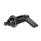 GN 721 Cam Action Indexing Plungers, Steel, without Locking Function, with 180° Limit Stop Type: LAK - Left-hand lock, with lock nut