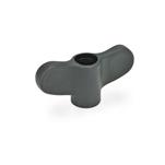 Wing Nuts with Stainless Steel Bushing, without Cover Cap