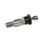 GN 814 Stainless Steel Indexing Plungers, Lockable Type: E - Front and rear locking