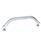 GN 428 Poignées étriers, aluminium Type: B - Montage par le côté opérateur
Finition: SR - Argenté, RAL 9006, finition texturée